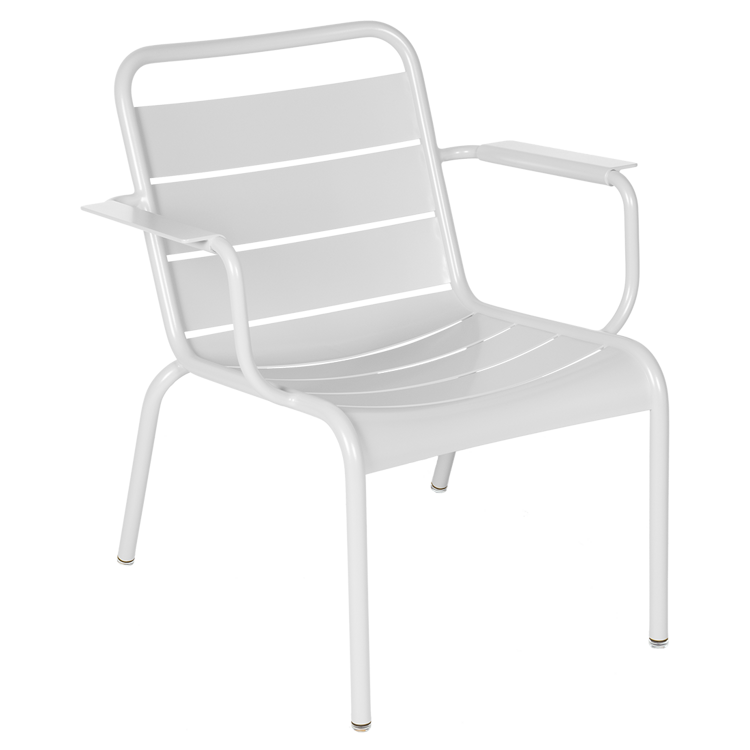 Кресло лаунж - LUXEMBOURG - Белый хлопок
